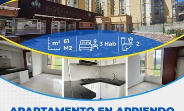 APARTAMENTO EN ARRIENDO EN CONDOMINO BOSQUE DE LA COLINA II