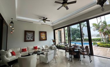 Casa en venta, sector Samborondón en Isla Mocoli Golf