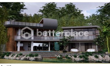 Semi-Futuristic Riverside Haven: Where Modern Elegance Meets Timeless Serenity In Tabanan