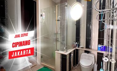 JUAL CEPAT RUMAH 3 LANTAI MEWAH MURAH LUAS CIPINANG JAKARTA TIMUR LT 317 M2