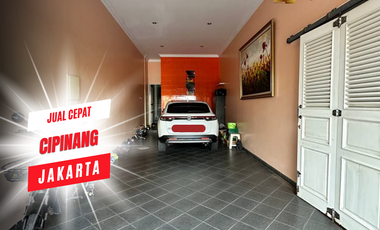 JUAL CEPAT RUMAH 3 LANTAI MEWAH MURAH LUAS CIPINANG JAKARTA TIMUR LT 317 M2