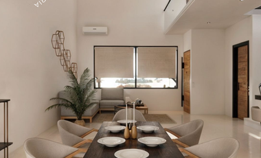 Preciosa casa en venta con alberca y recamara en planta baja en Mérida Yucatán