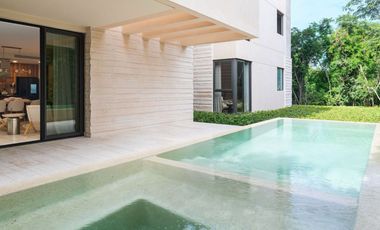 Penthouse de lujo, piscina privada, campo de golf, en venta, Playa del Carmen
