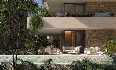 Penthouse de lujo, piscina privada, campo de golf, en venta, Playa del Carmen