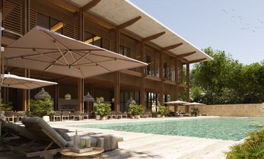 Penthouse de lujo, piscina privada, campo de golf, en venta, Playa del Carmen