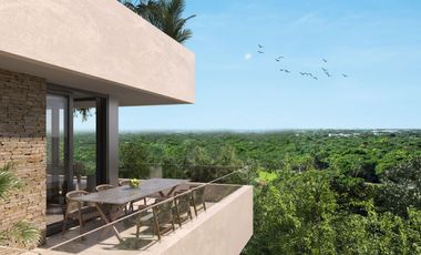 Penthouse de lujo, piscina privada, campo de golf, en venta, Playa del Carmen