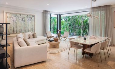 Penthouse de lujo, piscina privada, campo de golf, en venta, Playa del Carmen