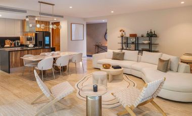 Penthouse de lujo, piscina privada, campo de golf, en venta, Playa del Carmen