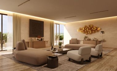 Penthouse de lujo, piscina privada, campo de golf, en venta, Playa del Carmen