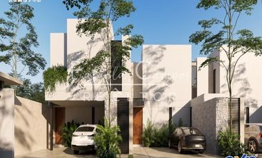 Casa de 2 plantas y 2 recamaras en venta en Komchen Yucatán - entrega 12 MESES CRÉDITO BANCARIO