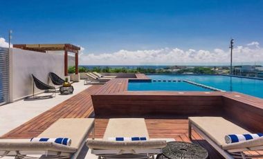 DEPARTAMENTO EN VENTA MAREA 34 PLAYA DEL CARMEN,  A PASOS DE LA 5TA AV.