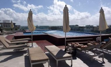 DEPARTAMENTO EN VENTA MAREA 34 PLAYA DEL CARMEN,  A PASOS DE LA 5TA AV.