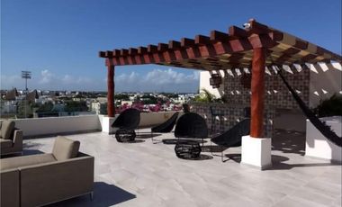 DEPARTAMENTO EN VENTA MAREA 34 PLAYA DEL CARMEN,  A PASOS DE LA 5TA AV.