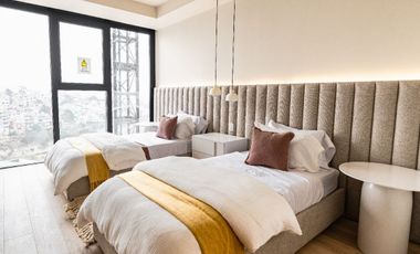Venta de Departamentos En Bosque Real Blue, 3 Recámaras, Entrega En 2025