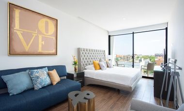 ESTUDIO EN VENTA CENTRO DE PLAYA DEL CARMEN, A 5 CUADRAS DE LA 5TA AV