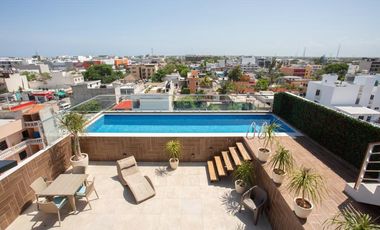 ESTUDIO EN VENTA CENTRO DE PLAYA DEL CARMEN, A 5 CUADRAS DE LA 5TA AV
