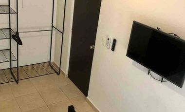 DEPARTAMENTO EN RENTA REAL IBIZA  PLAYA DEL CARMEN  A 5 KM DE LA PLAYA