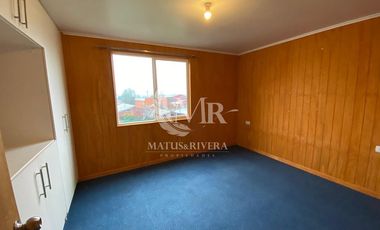 Casa 3 Dormitorios, 2 Baños en Arriendo en Población Ancahual, Villarrica