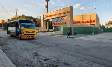 EN RENTA TERRENO COMERCIAL  JUNTO A DOS COMERCIOS ANCLA CERCA CALLE 16 DE SEPTIEMBRE