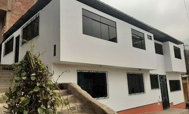SE VENDE CASA DE 2 NIVELES EN SAN FERNANDO II SAN JUAN DE LURIGANCHO