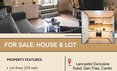 House for sale in Cavite, General Trias - Partly furnished