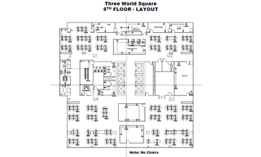 Office Space Unit for Lease in Three World Square, McKinley, Taguig City!