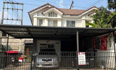 Townhouse for sale, Pruksa Village 57, Lam Luk Ka-Khlong 3, near Zeer Rangsit