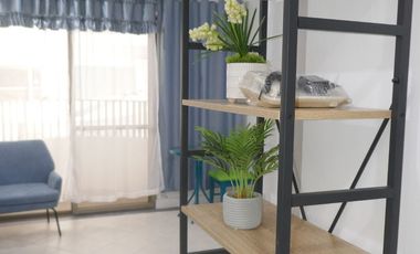 33 sq.m. furnished studio unit with 1 parking slot for rent in Movenpick Mactan @ P25k/month