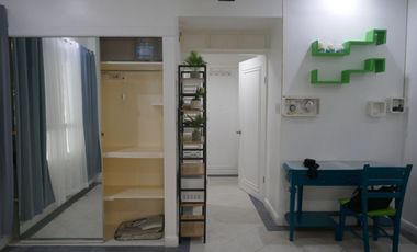 33 sq.m. furnished studio unit with 1 parking slot for rent in Movenpick Mactan @ P25k/month