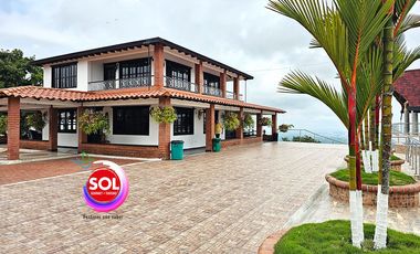 FINCA ALQUILER PARA FIESTAS Y EVENTOS VÍA ALTAGRACIA, PEREIRA CON GRAN CAPACIDAD DE ALOJAMIENTO