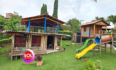 FINCA ALQUILER PARA FIESTAS Y EVENTOS VÍA ALTAGRACIA, PEREIRA CON GRAN CAPACIDAD DE ALOJAMIENTO