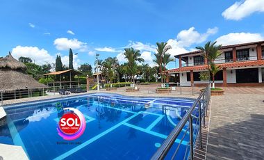 FINCA ALQUILER PARA FIESTAS Y EVENTOS VÍA ALTAGRACIA, PEREIRA CON GRAN CAPACIDAD DE ALOJAMIENTO