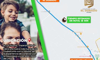 COUNTRY CLUD EL DORADO LOTES PARA CASA DE CAMPO CON TITULO DE PROPIEDAD INDEPENDIZADO REGISTRADO EN LA SUNARP. INMOBILIARIA GRUPO CALDEXA