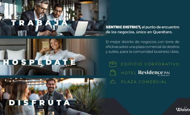 OFICINA EN PREVENTA EN EL PRIMER DISTRITO DE NEGOCIOS EN JURICA, QUERÉTARO.