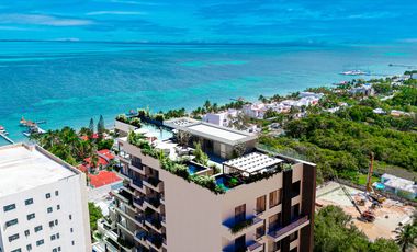 Departamento en Preventa con Vista al Mar en nueva zona hotelera de Cancún (CESN SERCM)