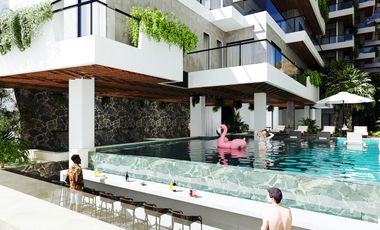 Departamento en Preventa con Vista al Mar en nueva zona hotelera de Cancún (CESN SERCM)