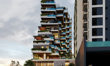 Departamento en Preventa con Vista al Mar en nueva zona hotelera de Cancún (CESN SERCM)