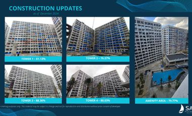 Preselling SAIL RESIDENCES Condominium at Mall of Asia Complex Pasay city
