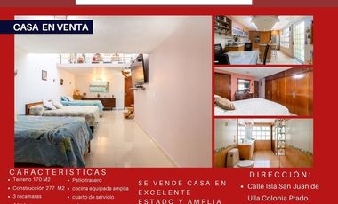 Se vende casa en excelente estado y amplia