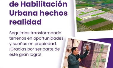 URBANIZACION RESIDENCIAL SAN ISIDRO LOTES EN HUARAL CON TITULO DE PROPIEDAD INDEPENDIZADO. INMOBILIARIA GRUPO CALDEXA