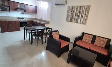 Suite Amoblada en Alquiler Sector San Marino, 1 Habitación, 1 Baño, Seguridad,  Parqueo, Norte de Guayaquil.