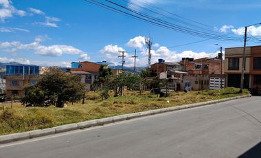 LOTE EN VENTA BARRIO SAN RAFAEL TUNJA