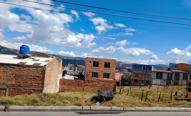 LOTE EN VENTA BARRIO SAN RAFAEL TUNJA