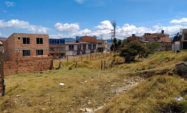 LOTE EN VENTA BARRIO SAN RAFAEL TUNJA