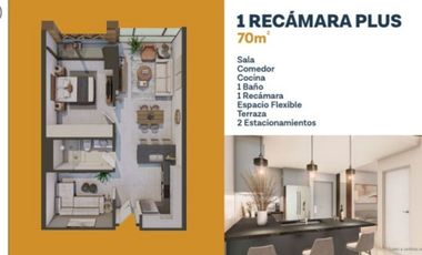 Departamento en Preventa en Xavia Residencial en Tijuana D13