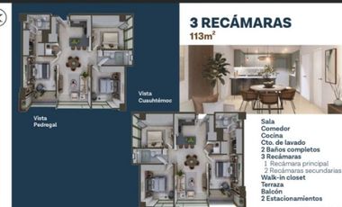 Departamento en preventa en Xavia Residencial en Tijuana D13
