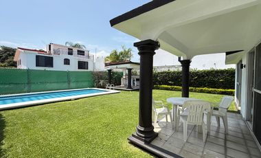 CASA EN RENTA EN FRACCIONAMIENTO LOMAS DE COCOYOC MORELOS