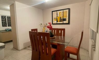 En renta casa amueblada Fracc. Las nueces
