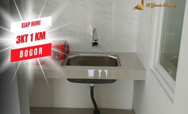 RUMAH BARU SIAP HUNI DEKAT AKSES TOL TANGSEL & BOGOR 450 JUTA