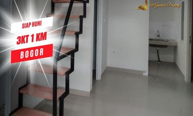 RUMAH BARU SIAP HUNI DEKAT AKSES TOL TANGSEL & BOGOR 450 JUTA
